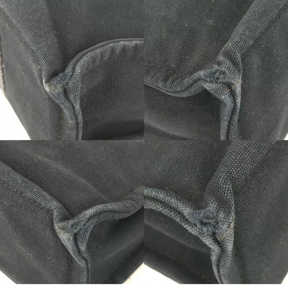 Hermes Black Canvas Tote PM Mini Size - Picture 7 of 12